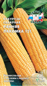 Кукуруза сахарная Ранняя лакомка 121 /Седек/
