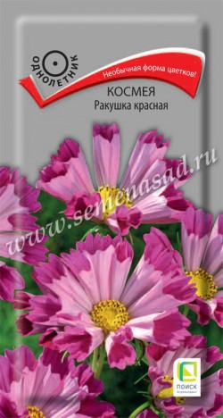 Космея Ракушка красная (0,1 г) /Поиск/