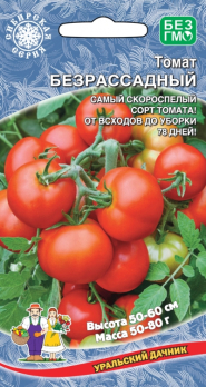 Томат Безрассадный /Уральский дачник/