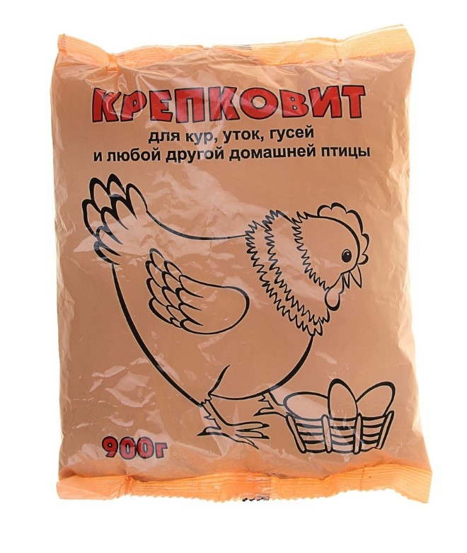 Крепковит для кур, уток, гусей 900г /Ваше хозяйство/ (10)
