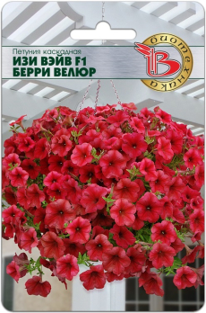 Петуния каскадная Изи Вэйв F1 Берри Велюр (5шт) /Биотехника/
