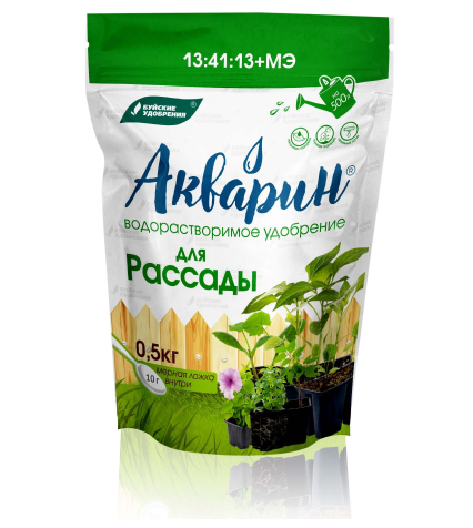 Акварин для рассады 0,5кг (дой-пак) /Буйские/ (12)