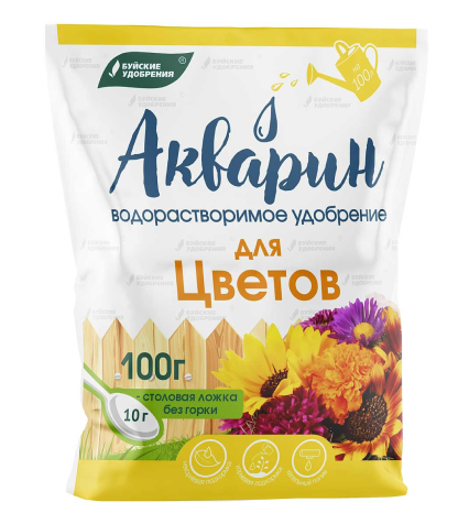Акварин для цветов 100г (дой-пак) /Буйские/ (20)