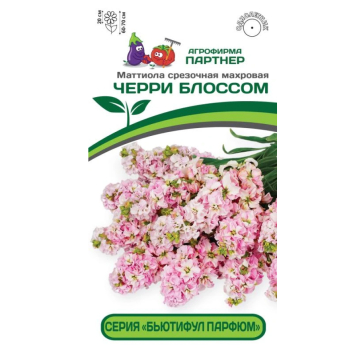 Маттиола срезочная махровая Бьютифул Парфюм Черри Блоссом (10шт) /Партнер/