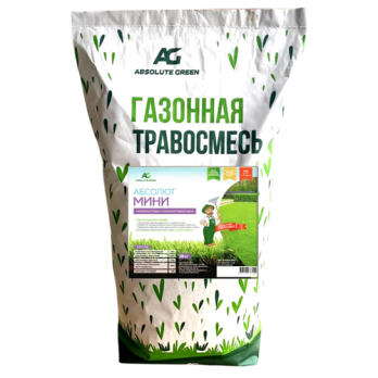 Газонная травосмесь Абсолют Мини 10 кг /Абсолют Грин/