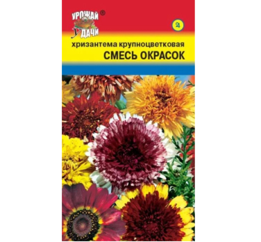 Хризантема Крупноцветковая смесь /Урожай удачи/