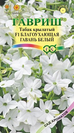 Табак Благоухающая гавань Белый душистый F1 /Гавриш/ Серия Сад ароматов