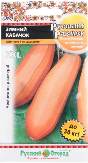 Кабачок Зимний Русский размер (5шт) /Русский огород/