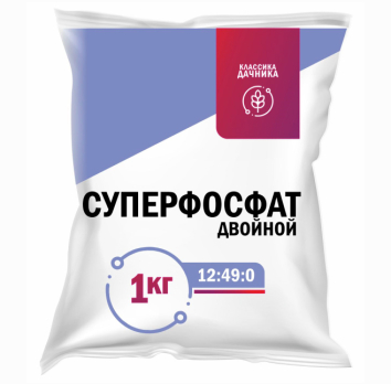 Суперфосфат двойной азотосодержащий 1кг /Новагро/ (30)