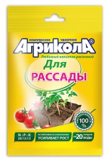 Удобрение для рассады овощей и цветов 50г Агрикола №6 /ГринБэлт/