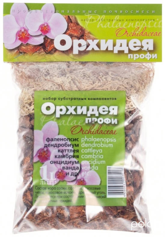 Субстрат Орхидея ПРОФИ 1л /Сады Аурики/ (22)
