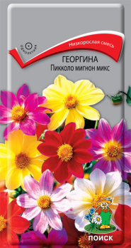 Георгина Пикколо мигнон микс (0,3 г) /Поиск/