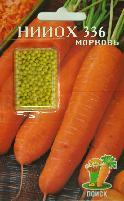 Морковь НИИОХ 336 драже (300шт) /Поиск/