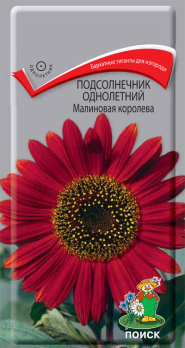 Подсолнечник однолетний Малиновая королева (0,5 г) /Поиск/