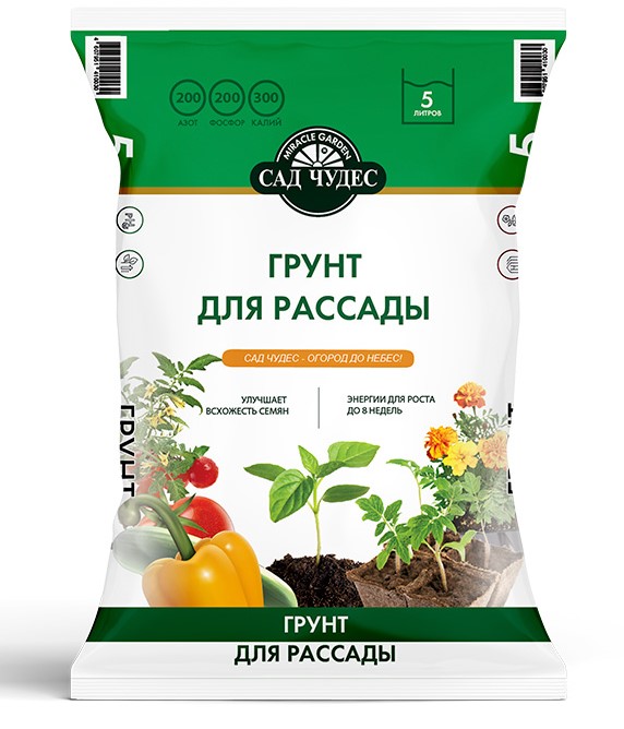Грунт для рассады 5л /Фарт/