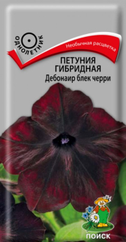 Петуния гибридная Дебонаир Блек черри (5 шт) /Поиск/