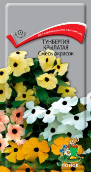 Тунбергия крылатая Смесь окрасок (0,5 г) /Поиск/