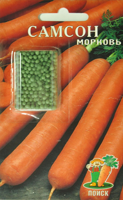 Морковь Самсон драже (300шт) /Поиск/