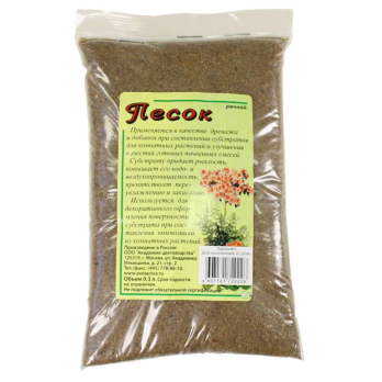 Песок речной 0,3л /Сады Аурики/ (30)