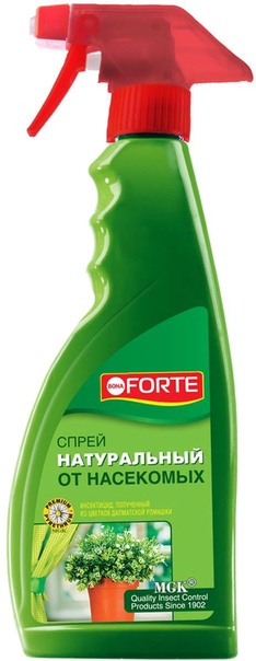 Спрей натуральный от насекомых 500мл BonaForte /Химик/  (12)
