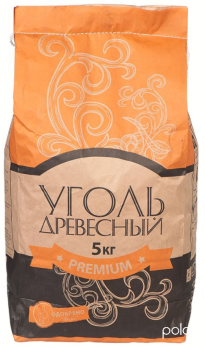 Уголь древесный 5кг /Велес/