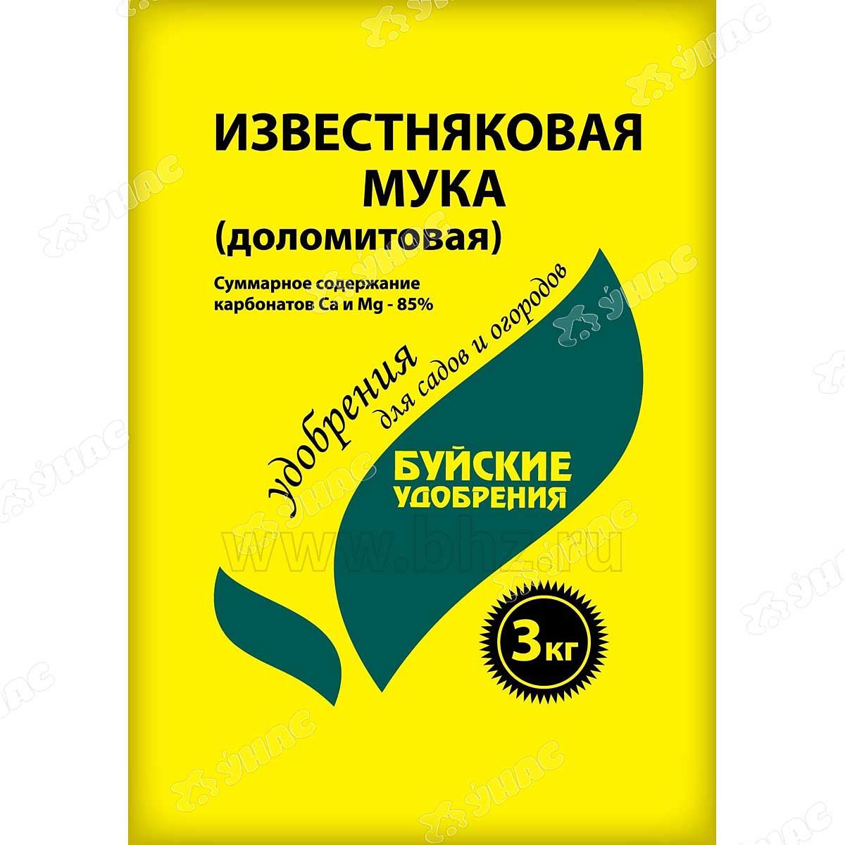 Известняковая (доломитовая) мука 3кг /Буйские/